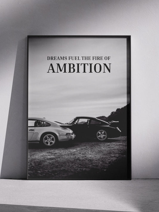 Porsche "Ambition" Poster