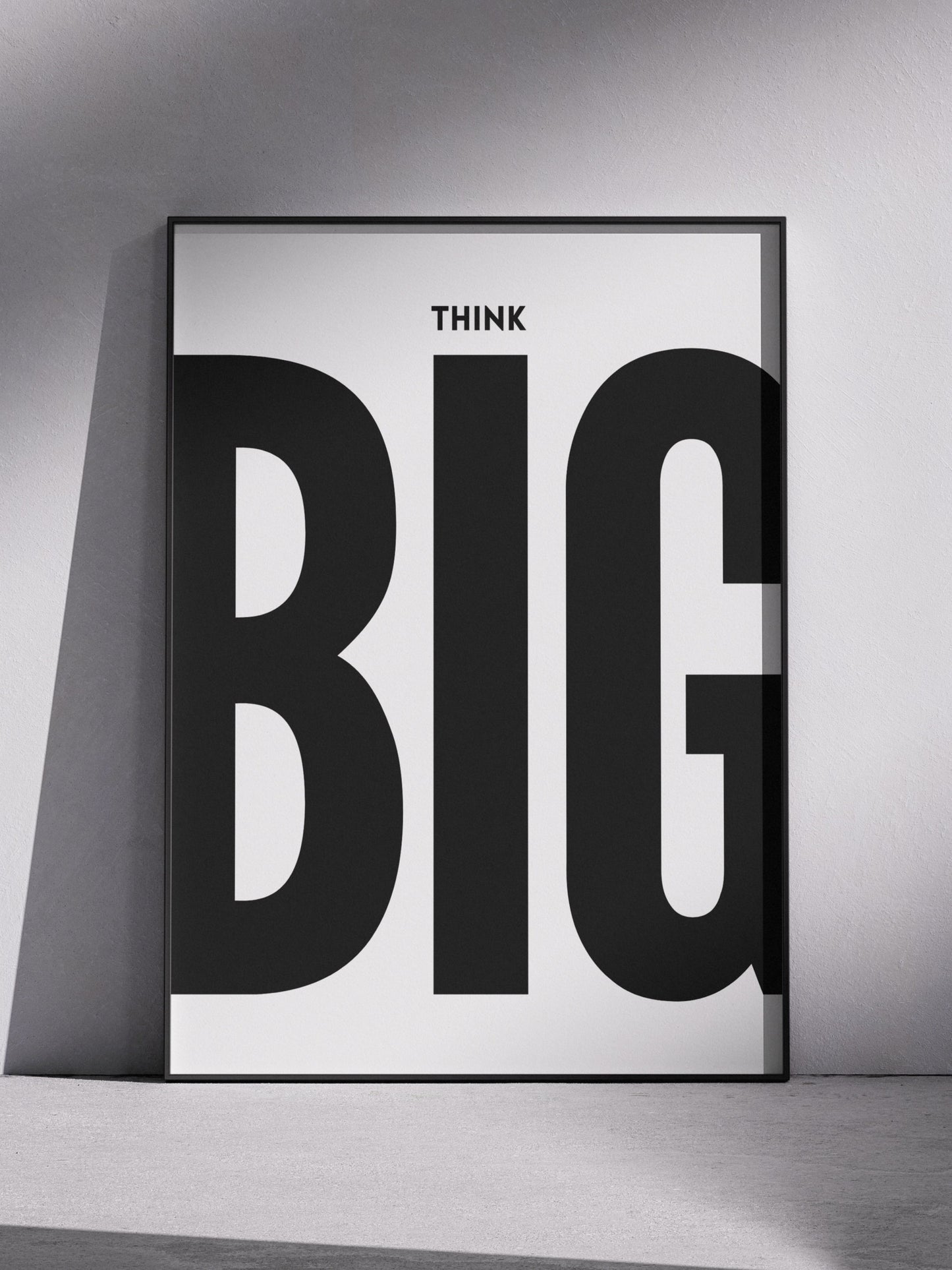 Think Big Poster