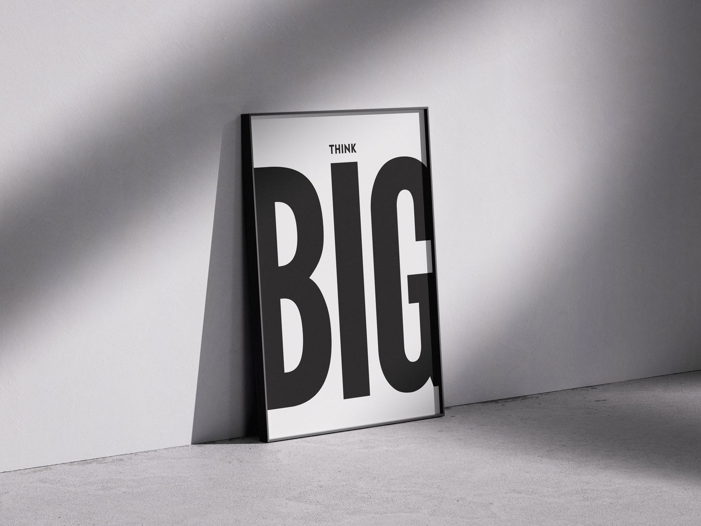 Think Big Poster